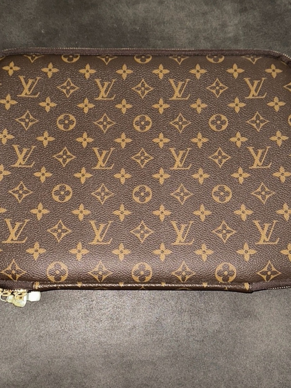 Louis Vuitton Monogram laptop case
